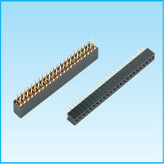 2.0Pitch Single/Double Row 180° Female header 