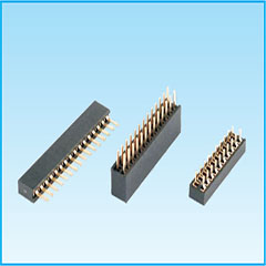 1.27Pitch Single/Double Row 180 °  Female header 