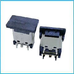 USB Type-C 24 Pin Female Connector SMT /H=9.0mm