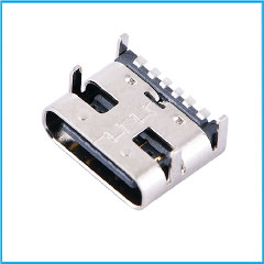 USB Type-C 6 Pin Female Connector